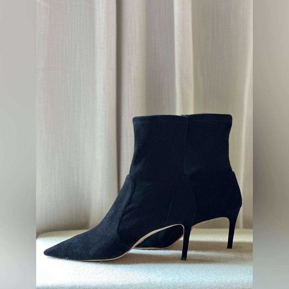 New Stuart Weitzman Stuart 75 Sock Bootie